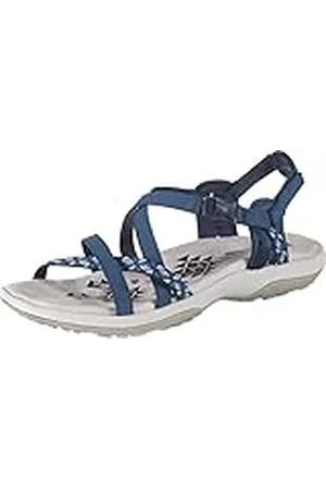 Skechers Womens Reggae Slim Vacay Sandalen, Donkerblauw, 35.5 EU