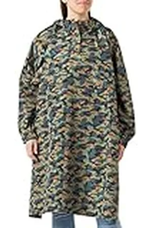 Noisy May Dames Nmsky L/S bedrukte regenponcho Noos regenponcho, Kalamata/Aop: camo, One size