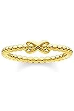 Thomas Sabo Ringballetjes met oneindig verguld zilver TR2320-413-39-52