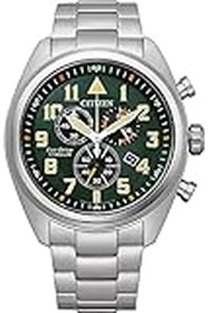 Citizen Heren Chronograaf Eco-Drive polshorloge titanium, , Eén maat, armband