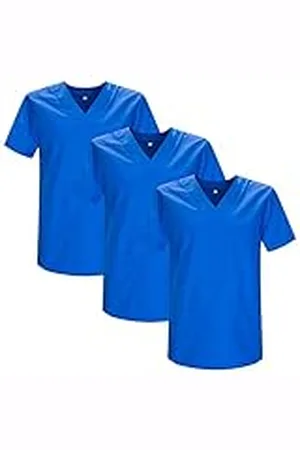 MISEMIYA Verpakking met 3 stuks - sanitaire tas, uniseks, gezondheidsuniform, medische uniform, , XXL