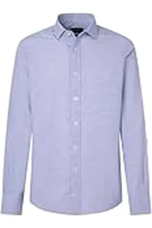 Hackett Heren Barre Stripe Shirt, , XXL
