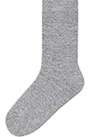 NAME IT Bestseller A/S Jongens NKMWAKSI Wool Terry XXIII sokken, Grey Melange, 31/33