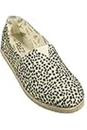 Paez Classic Raw Animal Print espadrilles van katoen voor dames, , 35 EU