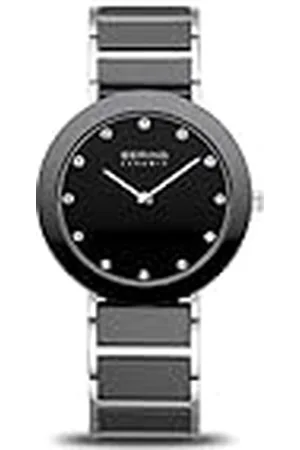 Bering Dameshorloge quartz uurwerk - keramische collectie met roestvrij staal en saffierglas 11435-749