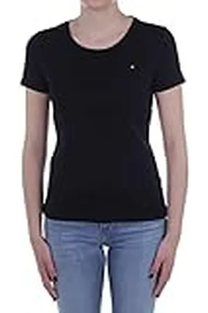 Tommy Hilfiger Slim Round-nk Ss Tanktop voor baby