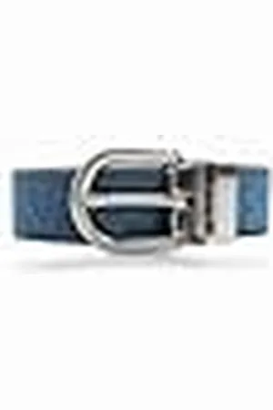 Desigual Vrouwen Omkeerbare Belt, Blue, 95, , 95