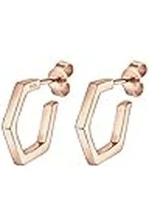 Elli Dames 925 sterling zilveren Xilion geslepen oorbellen, Andere, Ohne