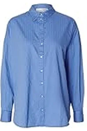 SELECTED Dames Slflina-sanni Ls Shirt Noos Blouse, , 34
