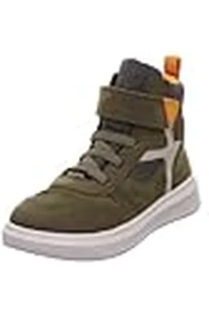 Superfit Jungen COSMO leicht gefütterte Gore-Tex Sneaker, GRÜN/GRAU 7000