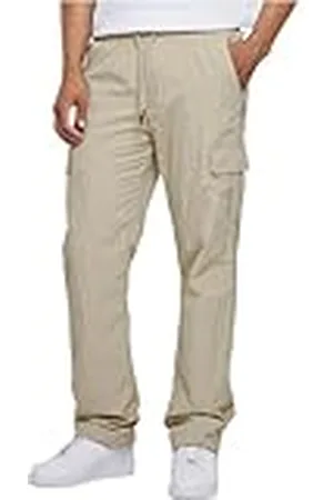 Urban classics Herenbroek Straight Leg Nylon Cargo Pants 5XL, , 5XL