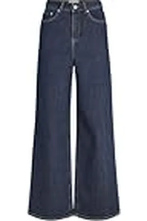 JACK & JONES JXTOKYO ELI Wide HW Jeans DNM, , 31W / 32L