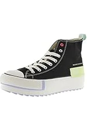 victoria Tribu Boots Canvas & Retro Logo & Double Serrated Sole 1061128 for Women 40