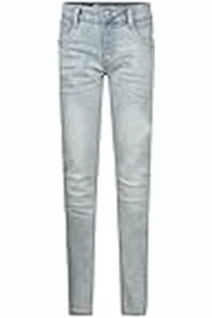 No Way Monday Jongens Jongens Jeans Blauw Tapered Fit Jeans, Blauwe jeans, 104 cm