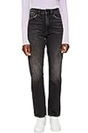 ESPRIT Jeans voor dames, 911/Zwart Donker Wassen, 25W / 34L
