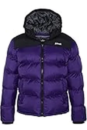 Schott NYC UTAH2 Donsjas met capuchon en schouders, kleur Schott, Violet, XS voor volwassenen