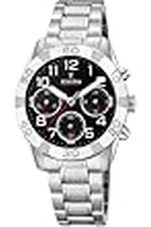 Festina Jongens chronograaf kwarts horloge met roestvrij stalen armband F20345/3, , Minimalistisch