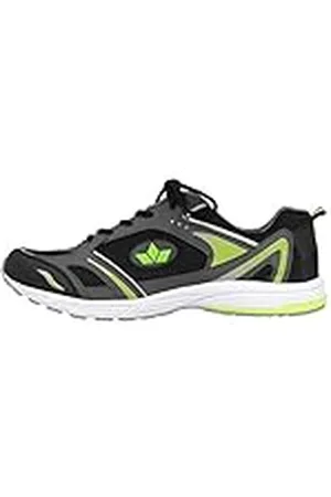 LICO MARVIN Heren Fitness-schoenen, Antraciet/zwart/limoen, 48 EU