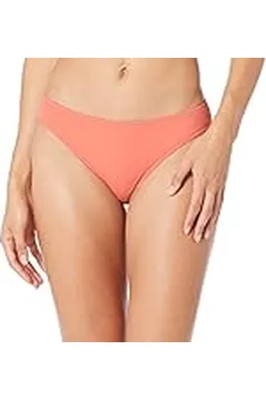 Amazon Klassiek bikinibroekje voor dames, koraalroze, L