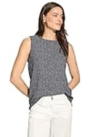 CECIL Mouwloze blouse, , M