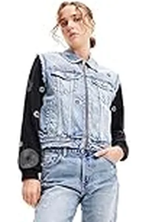 Desigual JACKET_ZENKIU, 5053 DENIM MEDIUM WASH, S, , S