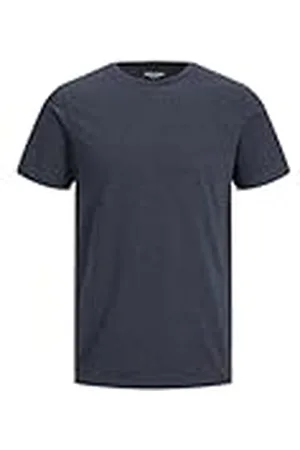 JACK & JONES Heren T-shirt Effen Ronde Hals T-Shirt, , M