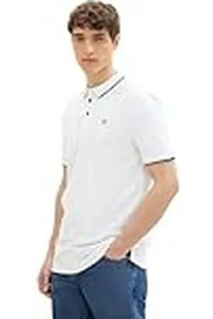 TOM TAILOR Basic Piqué poloshirt voor heren, , XXL