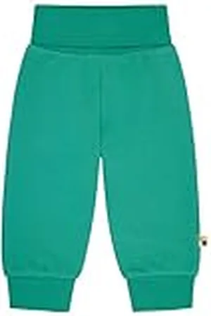 loud + proud Uniseks kindersweatbroek met navelband, GOTS-gecertificeerde broek, , 122-128