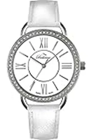 BelleVue Analoog digitaal horloge voor dames, automatisch, met niet-toepasbare armband, S0367507, , Strepen
