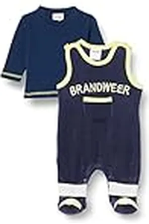 Playshoes Unisex Baby Brandweer romperset, , 50