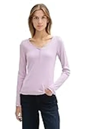 TOM TAILOR T-shirt met lange mouwen voor dames, , S