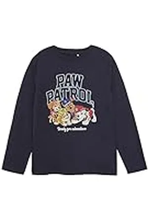 Minymo Jongens T-shirt met lange mouwen met PAW Patrol print, , 92 cm