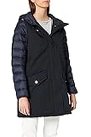 Tommy Hilfiger Cybil Nylon Hybrid Coat Damesmantel, , S