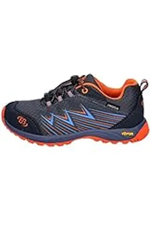 BRUTTING Chesna Low Cross-hardloopschoen, antraciet/blauw/oranje, 37 EU