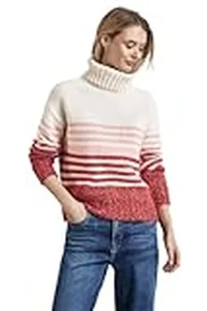 Street one Gestreepte gebreide trui voor dames, , 36