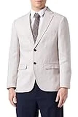 SELECTED Herenblazer 100% linnen, , 50