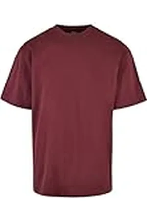 Urban classics Heren T-shirt Tall Tee, oversized T-shirt voor mannen, katoen, geribbelde ronde hals, verkrijgbaar in vele kleurvarianten, maten S-6XL, , 6XL