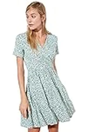 Trendyol Dames Mini Skater Regular fit gebreide jurk, , XS