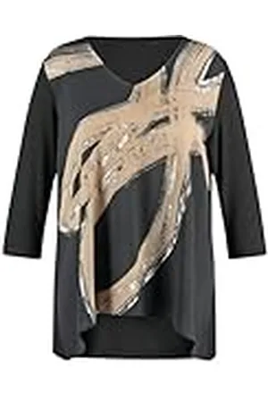 Samoon T-shirt met 3/4 mouwen, , 44 NL