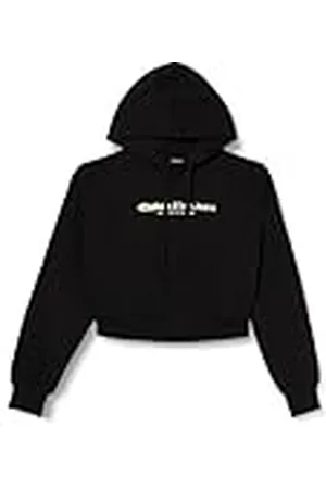 Calvin Klein Jeans Ck Slogan Hoodie voor dames, ., L