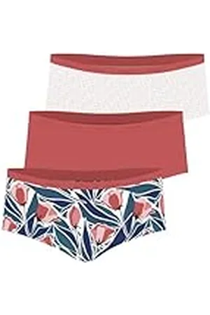 ATHENA Ecopack, set van 3 boxershorts, dameslingerie, , XL