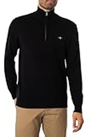 GANT Klassieke katoenen halve rits, , S