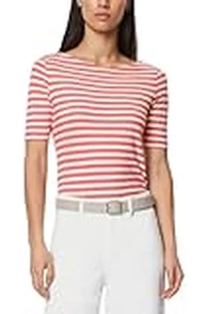 Marc O’ Polo Dames T-shirts met korte mouwen, , L