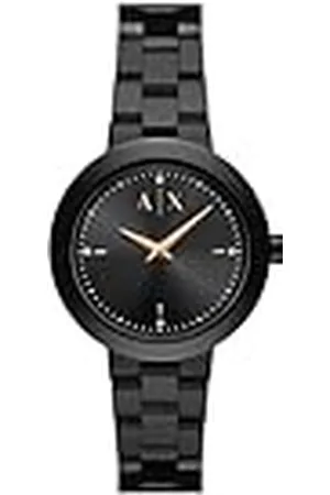 Armani Exchange Watch For Women, Quartz Movement and 36mm Case Size with Stainless steel, Leather or Silicone strap, , 36MM