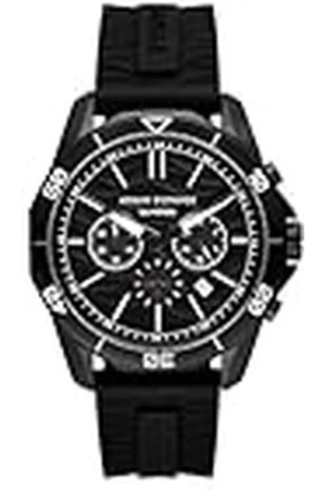 Armani Exchange Analoge herenkwartshorloge met roestvrijstalen armband AX7151SET, , Eén maat, AX1961