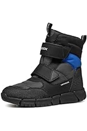 Geox J Flexyper Boy B ABX enkellaarsjes, Dk Grey Royal, 28 EU