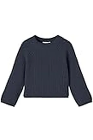 NAME IT Meisjes Nmfvenja Ls Loose Short Knit Gebreide Trui, , 110