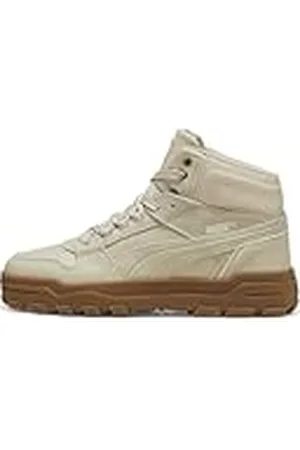 PUMA Uniseks Rebound Abrupt sneakers, Desert Dust Alpine Snow Gum, 37.5 EU