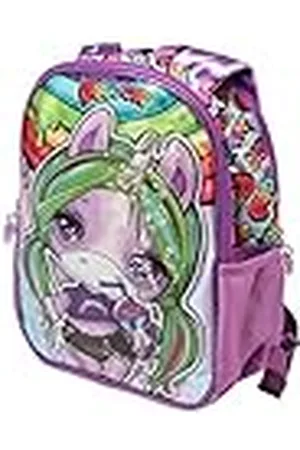 KARACTERMANIA Dual Kinderrugzak, uniseks, klein, Meerkleurig, Eén maat, Dubbele rugzak, klein, regenboog