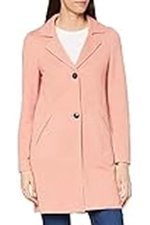 QS by s.Oliver Damesmantel van wolmix, Blush Melange, 40